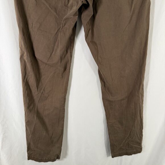 Bear Bottom Pants Men's 30x30 Brown Flat Front Cotton Blend Button Zip - Picture 10 of 11